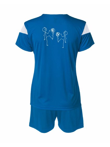 Dámský sportovní set Joma Phoenix Royal blue White (Královská modrá Bílá)