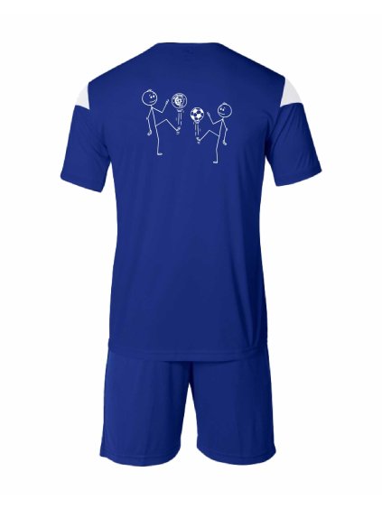 Pánský Dětský sportovní set Joma Phoenix Royal blue White (Královská modrá Bílá)