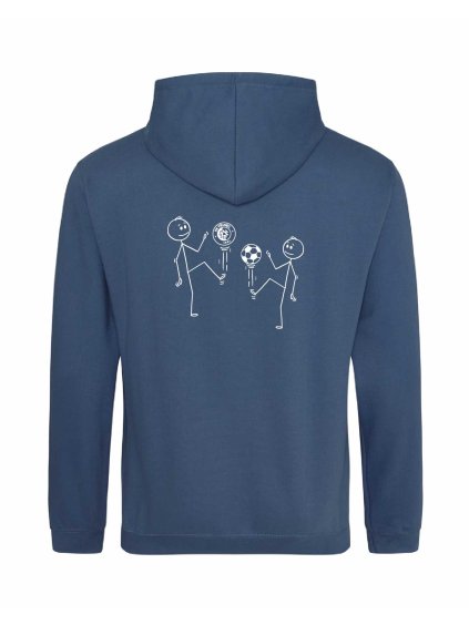 Dospělá mikina Premium Airforce blue (Šedomodrá)