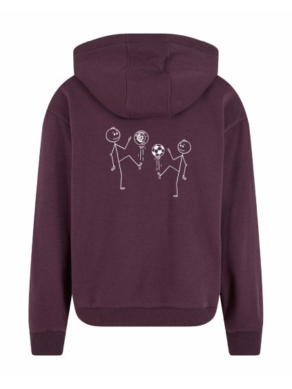 Pánská Tepláková souprava mikina Plum (Švestková)