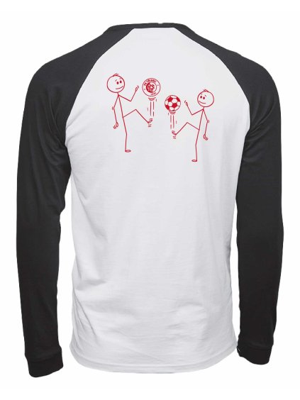 Dámské Baseball Tee Luxury White Black (Bílá Černá)