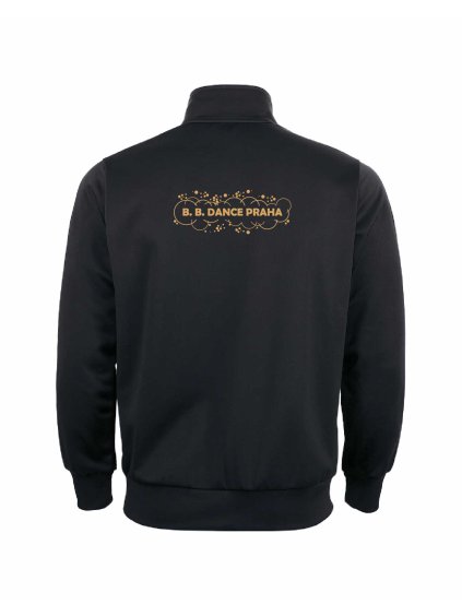 Pánská Dětská tepláková mikina na zip Joma Gala Black (Černá)