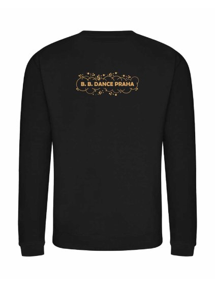 Pánská mikina bez kapuce Black (Černá)