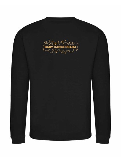 Pánská mikina bez kapuce Black (Černá)