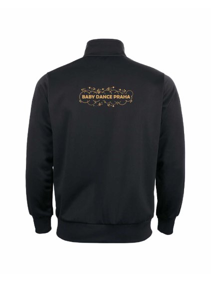 Pánská Dětská tepláková mikina na zip Joma Gala Black (Černá)