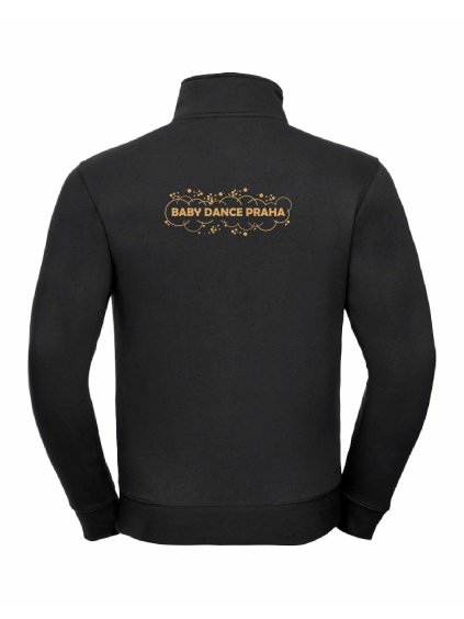 Pánská mikina na zip Elegant Black (Černá)