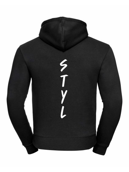 Pánská mikina luxury back black