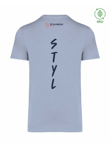 Dospělé EKO tričko Premium Aquamarine (Akvamarínově modrá)