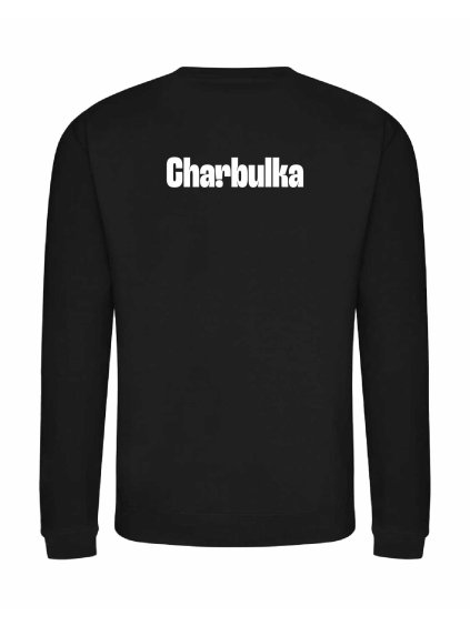 Pánská mikina bez kapuce Black (Černá)