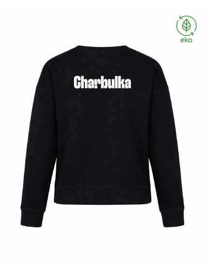 Dámský EKO crewneck Premium Black (Černá)