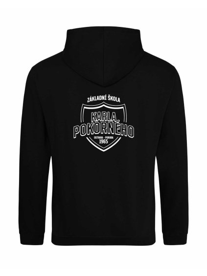Dospělá mikina Premium back black
