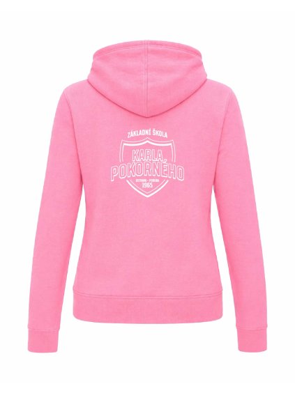 Dámská mikina Premium Candyfloss Pink (Cukrově růžová)