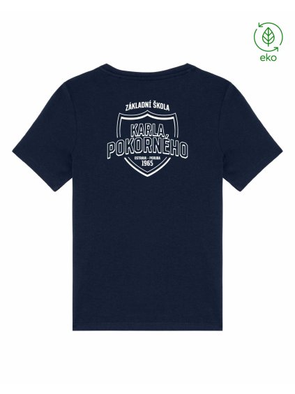 Dětské EKO tričko Premium Navy (Námořnická modrá)