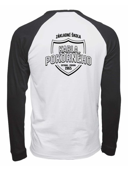 Dámské Baseball Tee Luxury White Black (Bílá Černá)