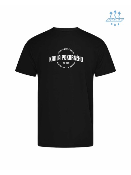 Pánské funkční tričko Black (Černá)