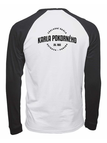 Dámské Baseball Tee Luxury White Black (Bílá Černá)