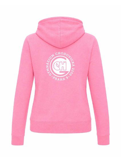 Dámská mikina Premium Candyfloss Pink (Cukrově růžová)