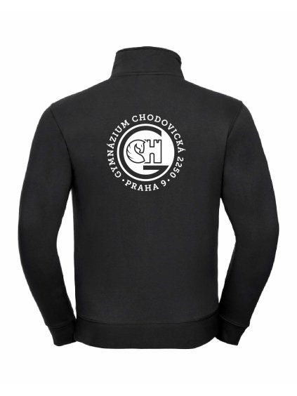 Pánská mikina na zip Elegant Black (Černá)