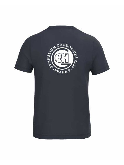 Dětské tričko Happy Navy (Námořnická modrá)