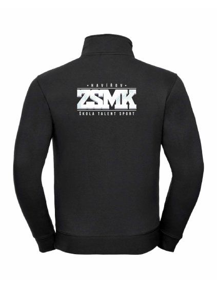 Pánská mikina na zip Elegant Black (Černá)