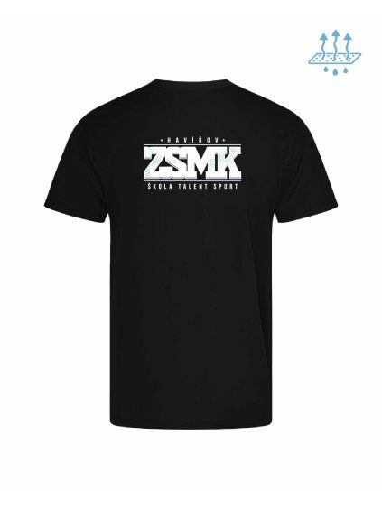 Pánské funkční tričko Black (Černá)