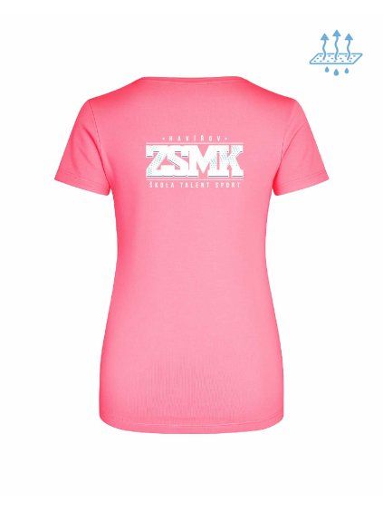 Dámské funkční tričko Electric Pink (Elektrizující růžová)