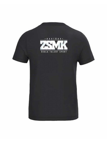 Dětské tričko Happy Black (Černá)