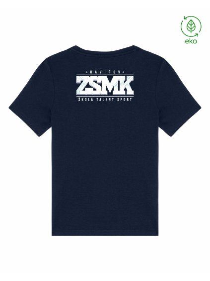Dětské EKO tričko Premium Navy (Námořnická modrá)