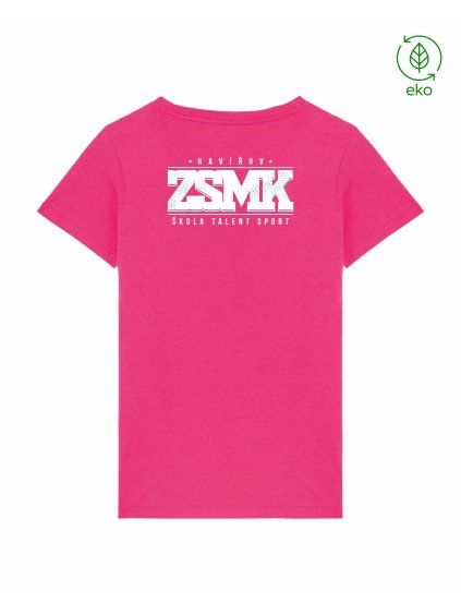 Dámské EKO tričko Premium Raspberry Sorbet (Malinová)