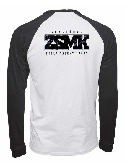 Dámské Baseball Tee Luxury White Black (Bílá Černá)
