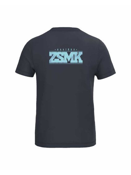 Dětské tričko Happy Navy (Námořnická modrá)