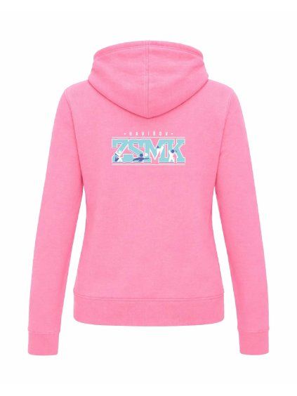 Dámská mikina Premium Candyfloss Pink (Cukrově růžová)