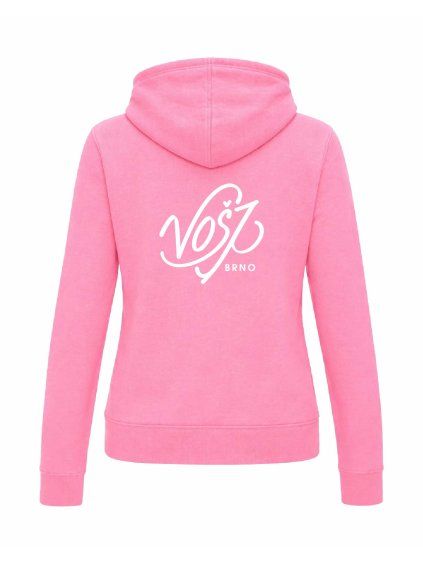 Dámská mikina Premium Candyfloss Pink (Cukrově růžová)
