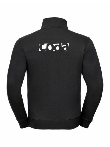 Pánská mikina na zip Elegant Black (Černá)