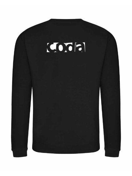 Pánská mikina bez kapuce Black (Černá)