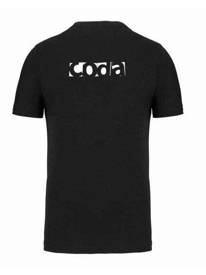 Pánské tričko premium back black