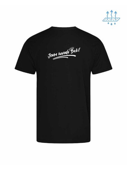 Pánské funkční tričko Black (Černá)