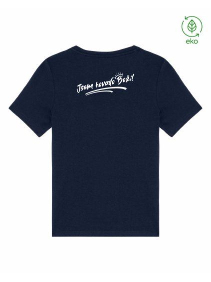 Dětské EKO tričko Premium Navy (Námořnická modrá)