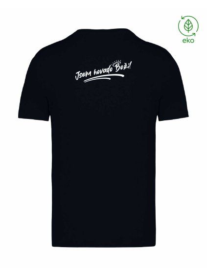 Dospělé EKO tričko Premium Black (Černá)