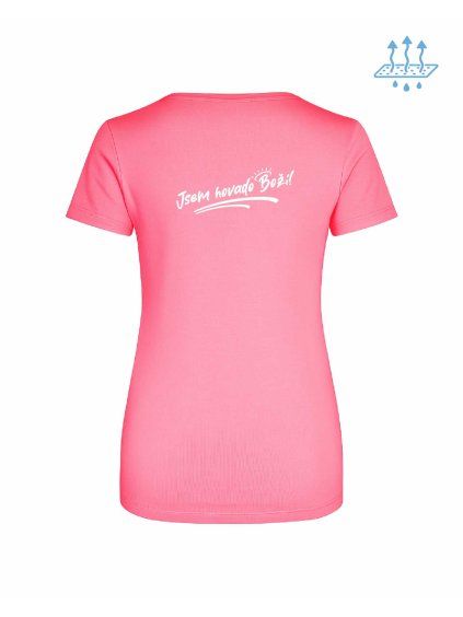Dámské funkční tričko Electric Pink (Elektrizující růžová)
