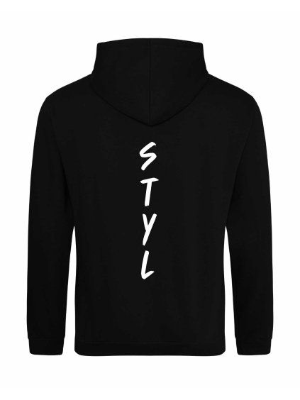 Dospělá mikina Premium back black