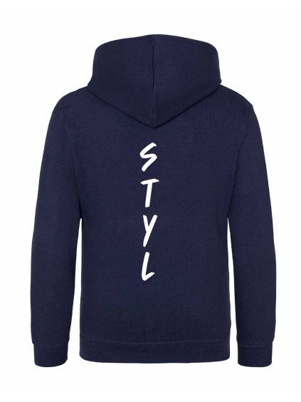 Dětská mikina Premium back navy