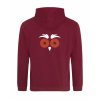 Dospělá mikina Premium back burgundy