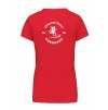 Dámské tričko premium back red