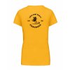 Dámské tričko premium back yellow