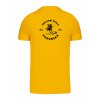 Pánské tričko premium back yellow