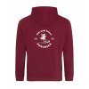 Dospělá mikina Premium back burgundy