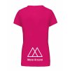 Dámské tričko premium back fuchsia