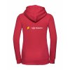 Dámská mikina luxury back red
