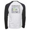 ZÁDA Dámské Baseball Tee Luxury White Black (Bílá Černá)